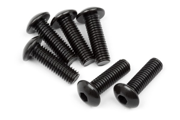 HPI HP109070 Button Head Screw M5x16mm (Hex Socket / 6pcs)