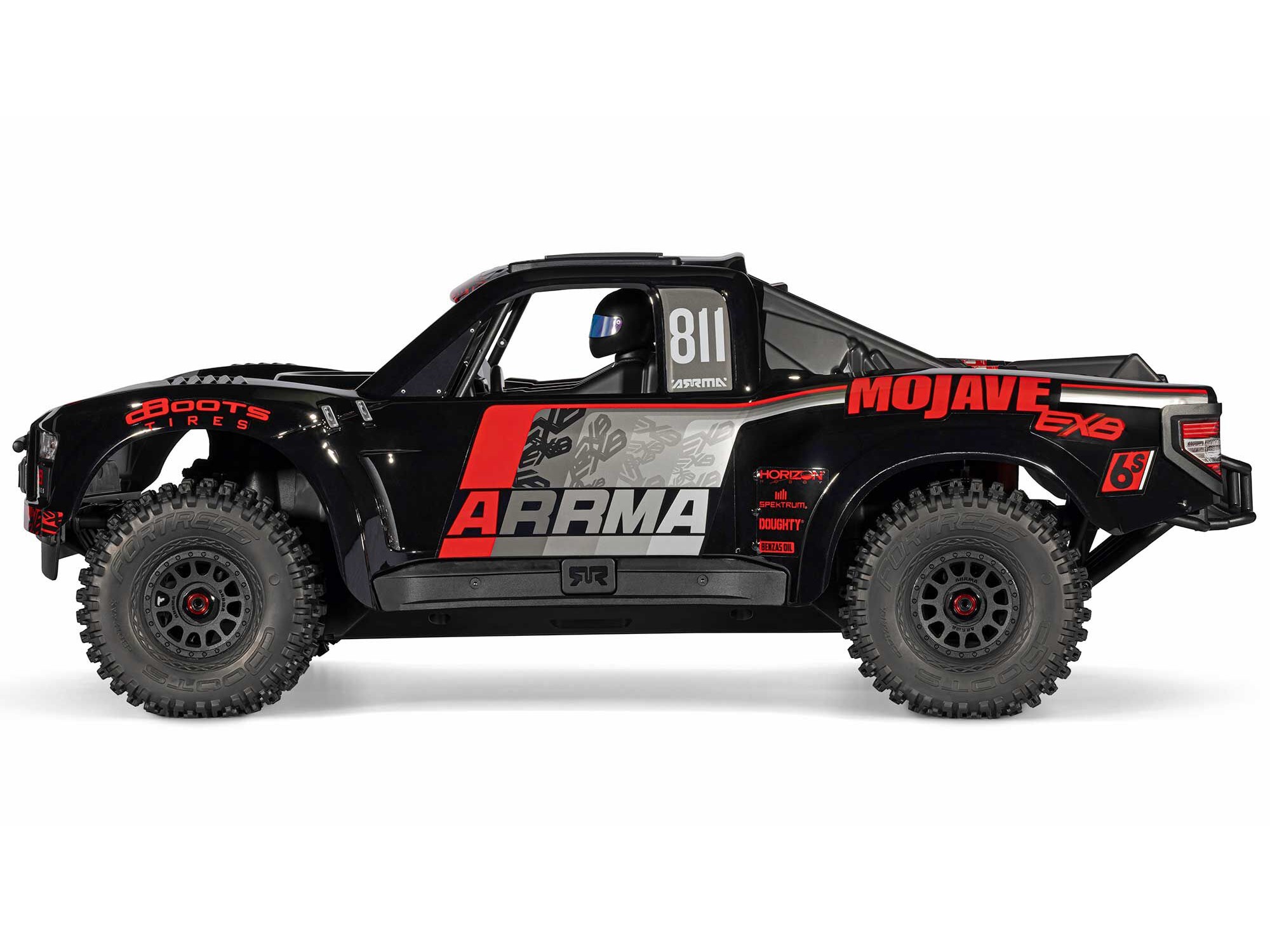ARRMA 1/7 MOJAVE 6S EXB 4X4 RTR Brushless Desert Truck, Svart - 14