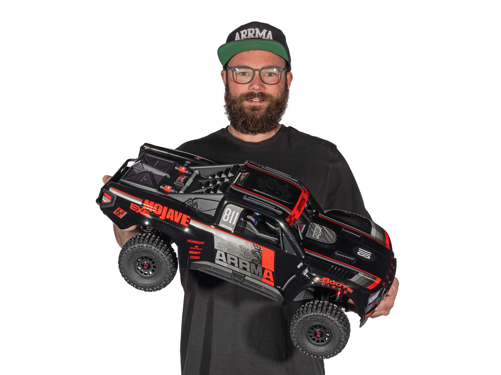 ARRMA 1/7 MOJAVE 6S EXB 4X4 RTR Brushless Desert Truck, Svart - 11