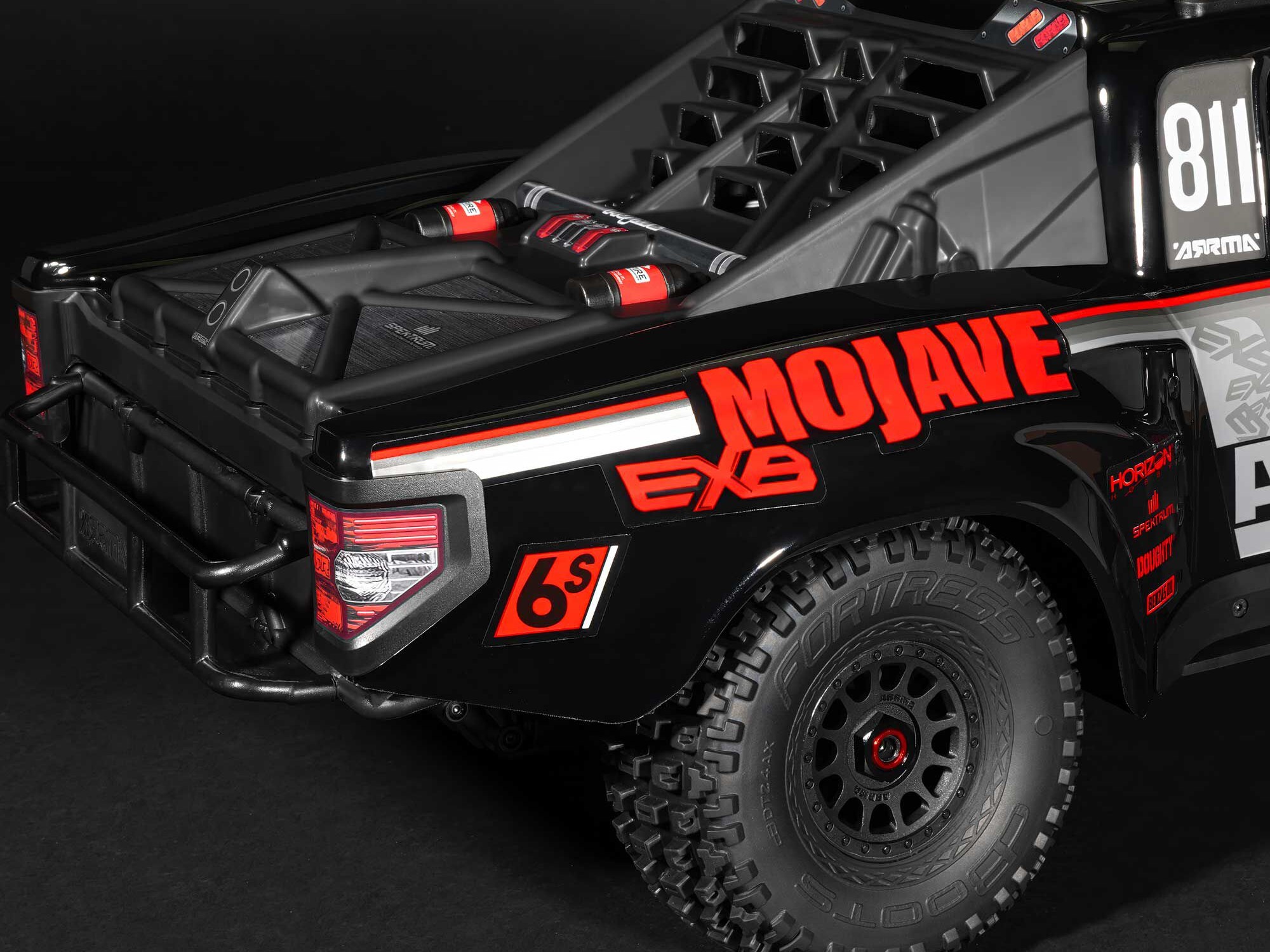 ARRMA 1/7 MOJAVE 6S EXB 4X4 RTR Brushless Desert Truck, Svart - 27