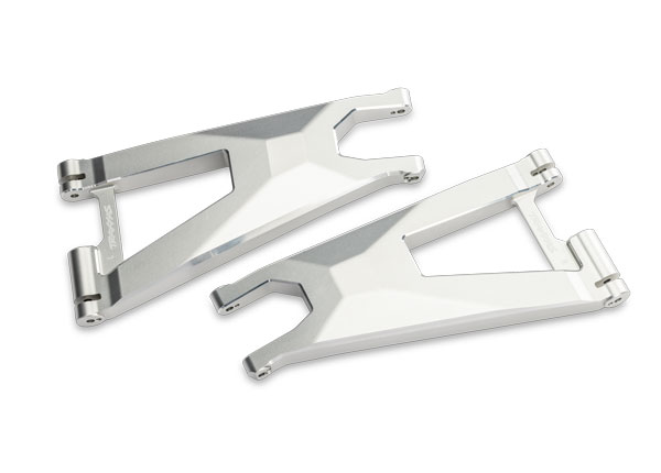 Traxxas 10930X-SLVR Suspension Arm Lower Front Alu Silver (Pair) Funco Sand Car