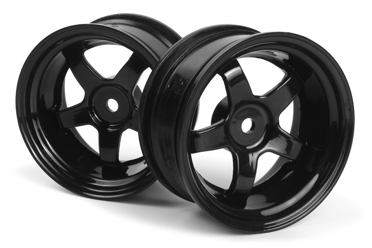 HPI HP160525 Work Meister S1 Wheel Black 26mm (6mm OS/2pcs)