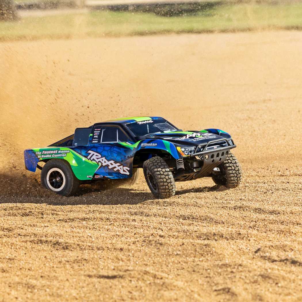 Traxxas Slash VXL 2WD Clipless 1 /10 RTR TQi TSM EHD Green - 6