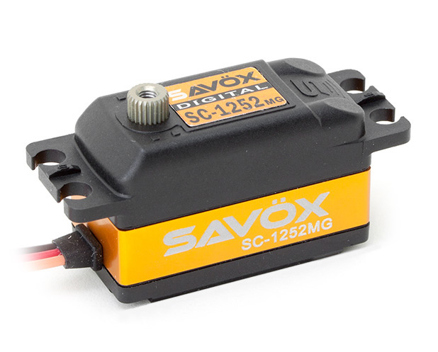 Savöx SC-1252MG Servo 7Kg 0,07s Alu Coreless Metalldrev Lågt
