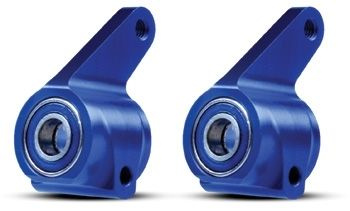Traxxas 3636A Styrspindel Aluminium Blå (Par) - 2