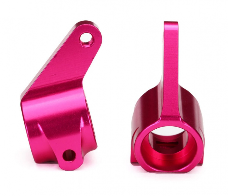 Steering Blocks Pink Alu (2)