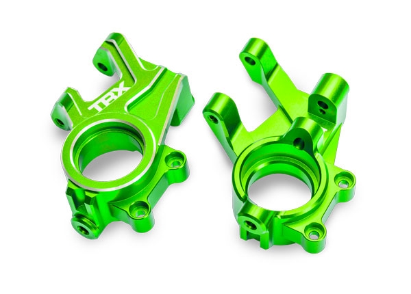 Traxxas 10936-GRN Steering Blocks Alu Green (Pair) Funco Sand Car