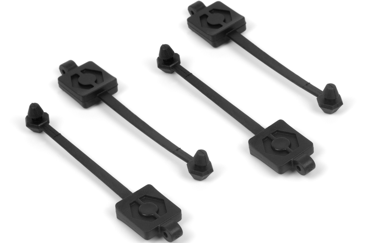 HPI HP160570 Racing Body Clip Tag (4pcs)