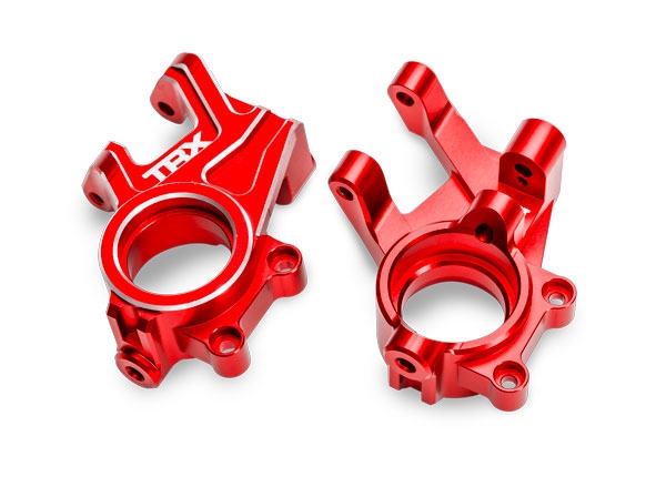 Traxxas 10936-RED Styrspindel Alu Röd (Par) Funco Sand Car
