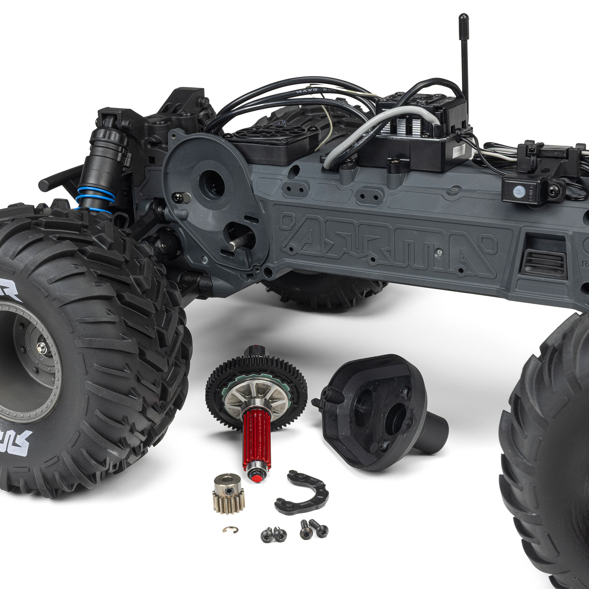 Arrma ARA3530SFFT1 1/10 FREEDOM FLYER 223S 2WD RTR Brushless Monster Truck (Battery & Charger Included), White - 11