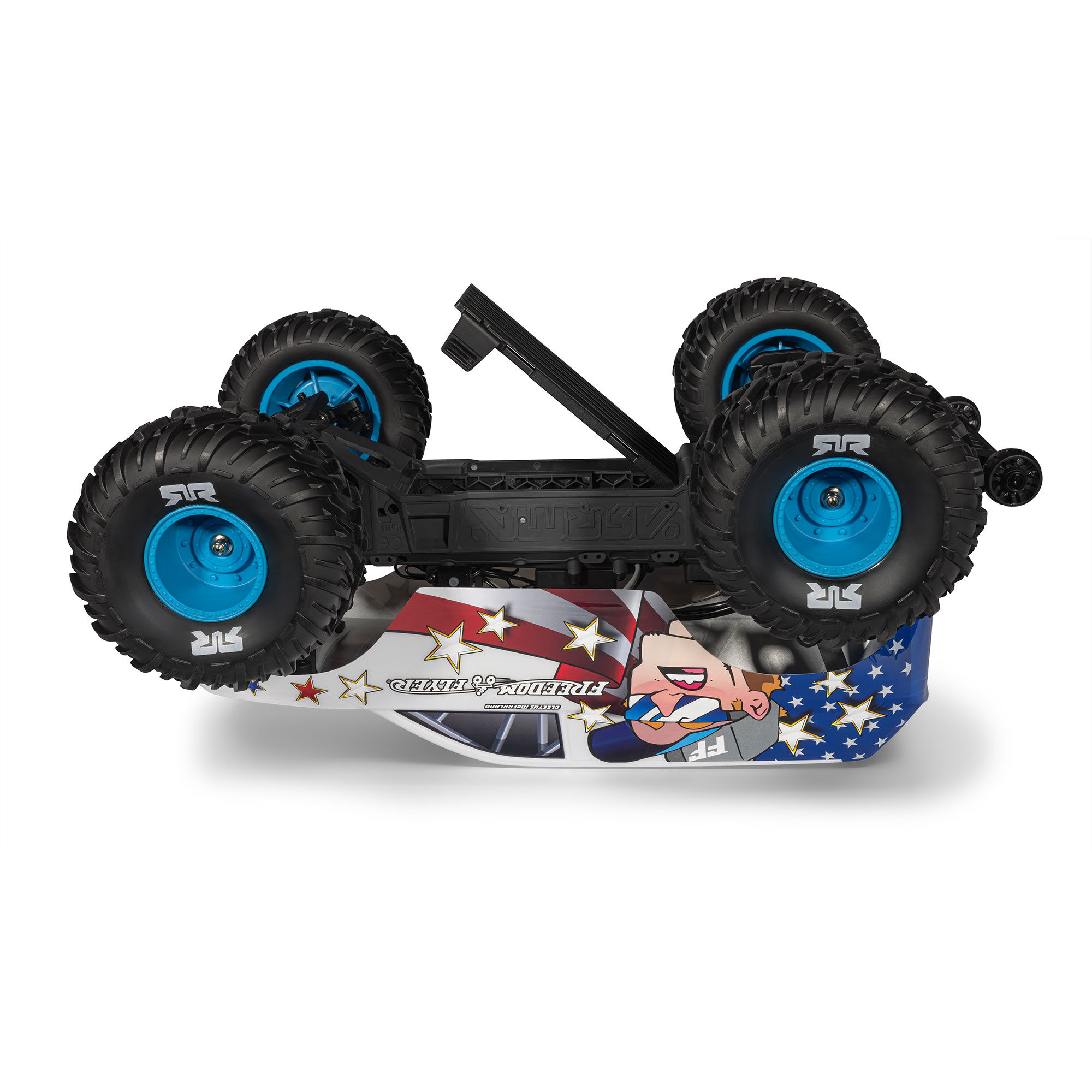 Arrma ARA3530SFFT1 1/10 FREEDOM FLYER 223S 2WD RTR Brushless Monster Truck (Battery & Charger Included), White - 16