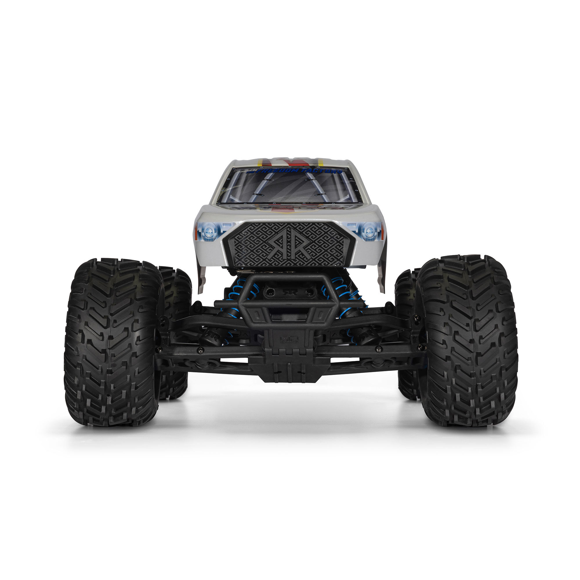 Arrma ARA3530SFFT1 1/10 FREEDOM FLYER 223S 2WD RTR Brushless Monster Truck (Battery & Charger Included), White - 27