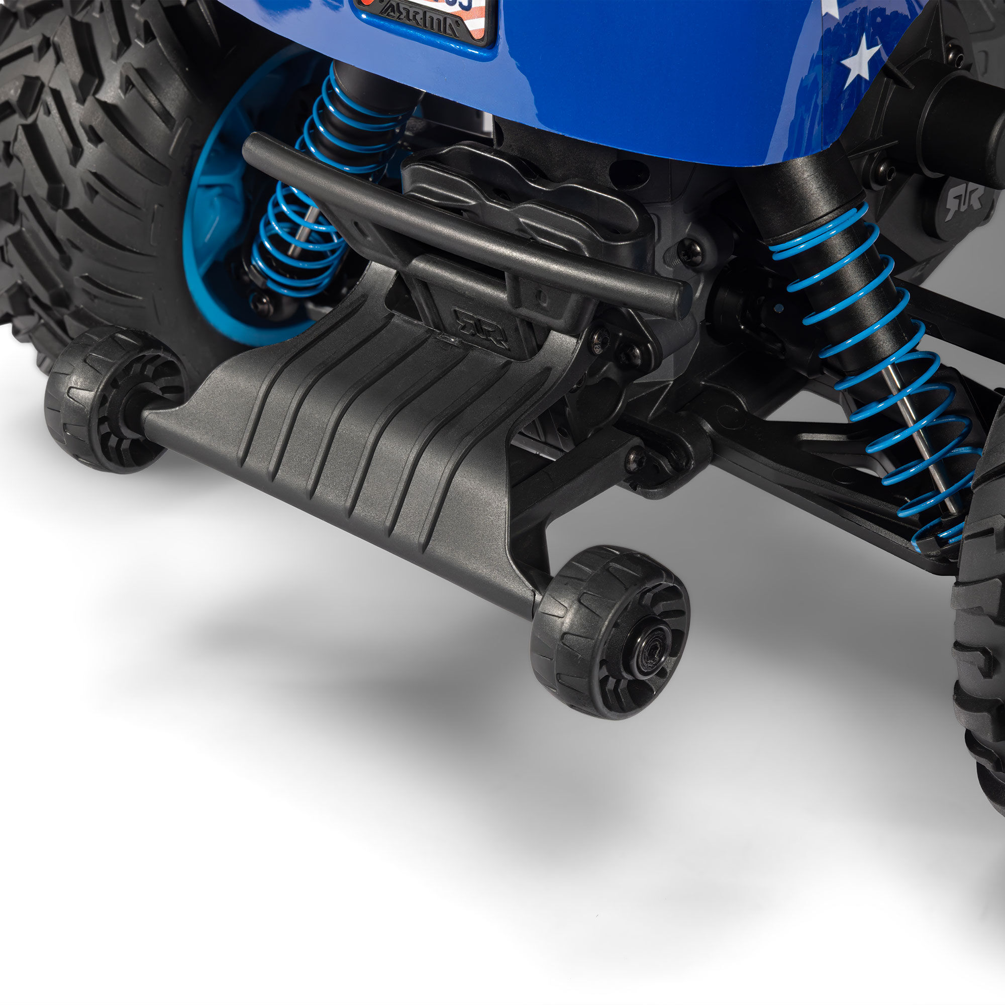 Arrma ARA3530SFFT1 1/10 FREEDOM FLYER 223S 2WD RTR Brushless Monster Truck (Battery & Charger Included), White - 15