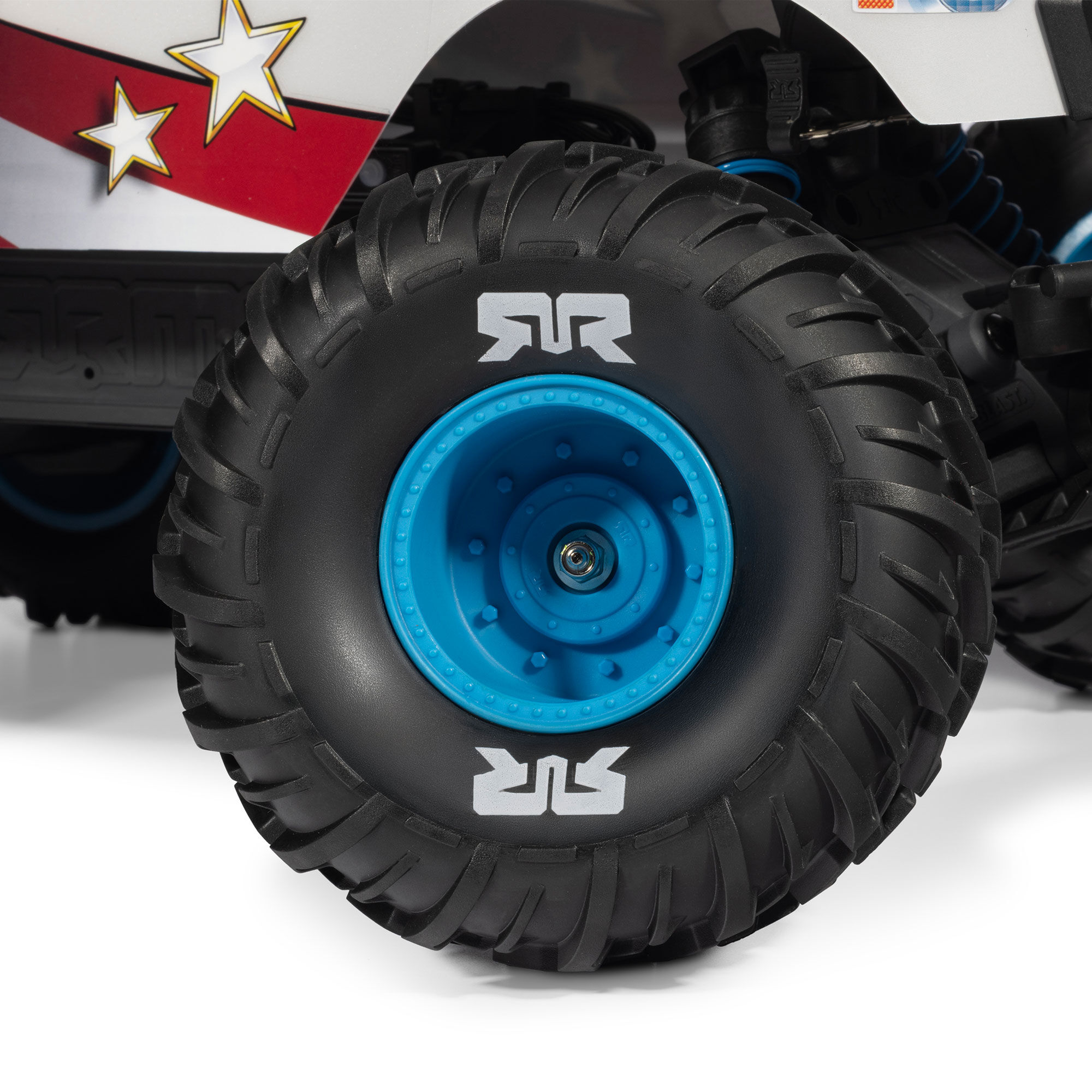 Arrma ARA3530SFFT1 1/10 FREEDOM FLYER 223S 2WD RTR Brushless Monster Truck (Battery & Charger Included), White - 13