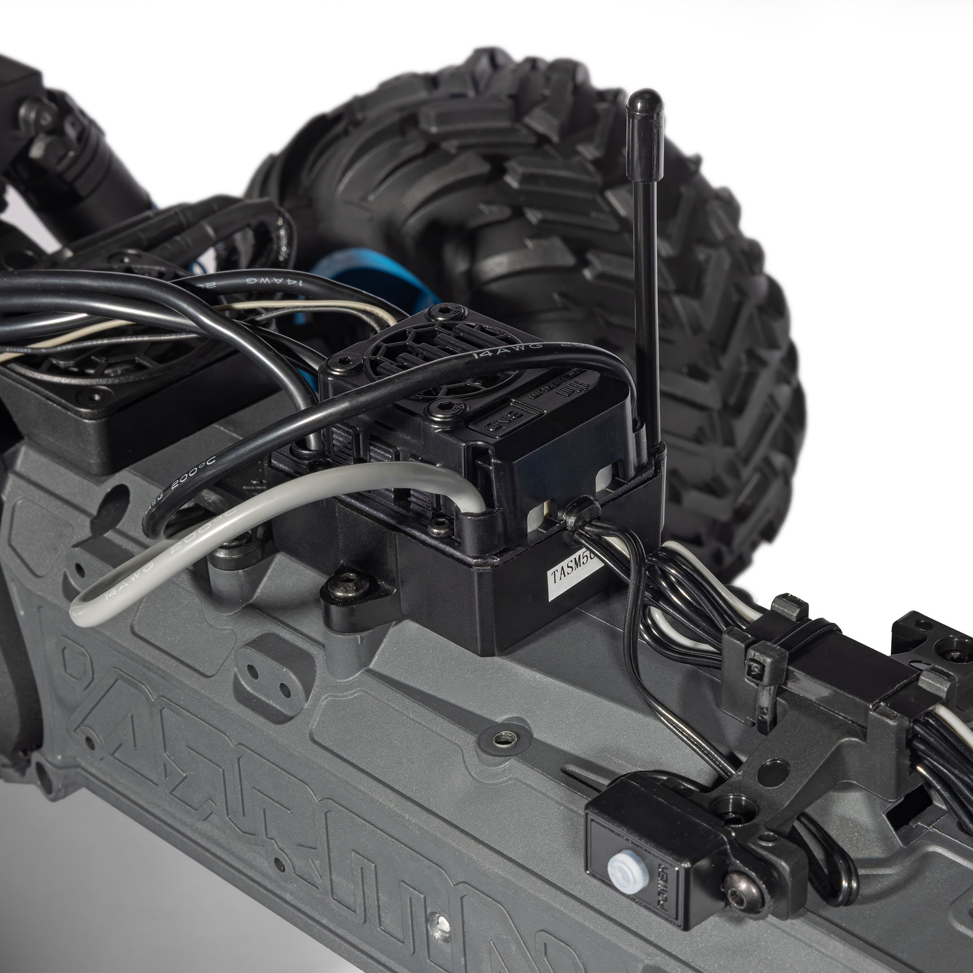 Arrma ARA3530SFFT1 1/10 FREEDOM FLYER 223S 2WD RTR Brushless Monster Truck (Battery & Charger Included), White - 17