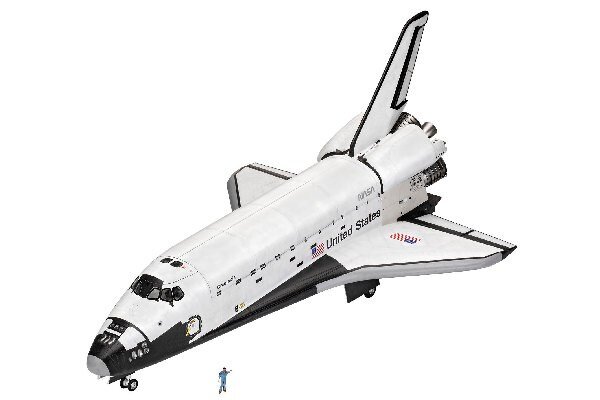 Revell 5673 Gift Set Space Shuttle 40th Anniversary 1:72