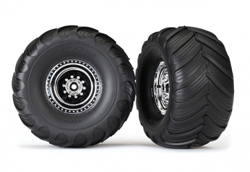 Tires & Wheels Terra Groove/Chrome 2.0/3.0" Truck (2)