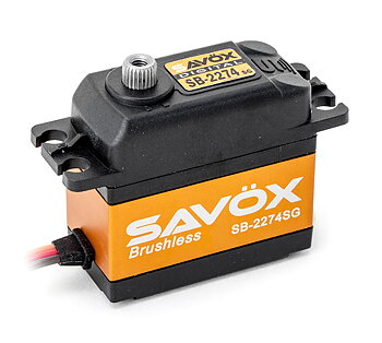 Savöx SB-2274SG Servo 25Kg 0,08s HV Alu Brushless Stäldrev
