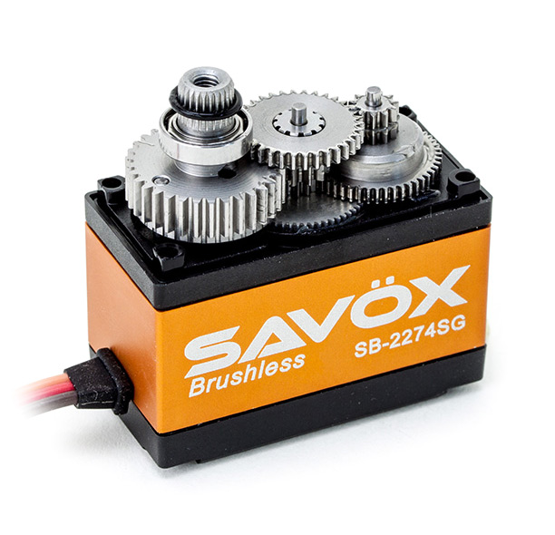 Savöx SB-2274SG Servo 25Kg 0,08s HV Alu Brushless Stäldrev - 2