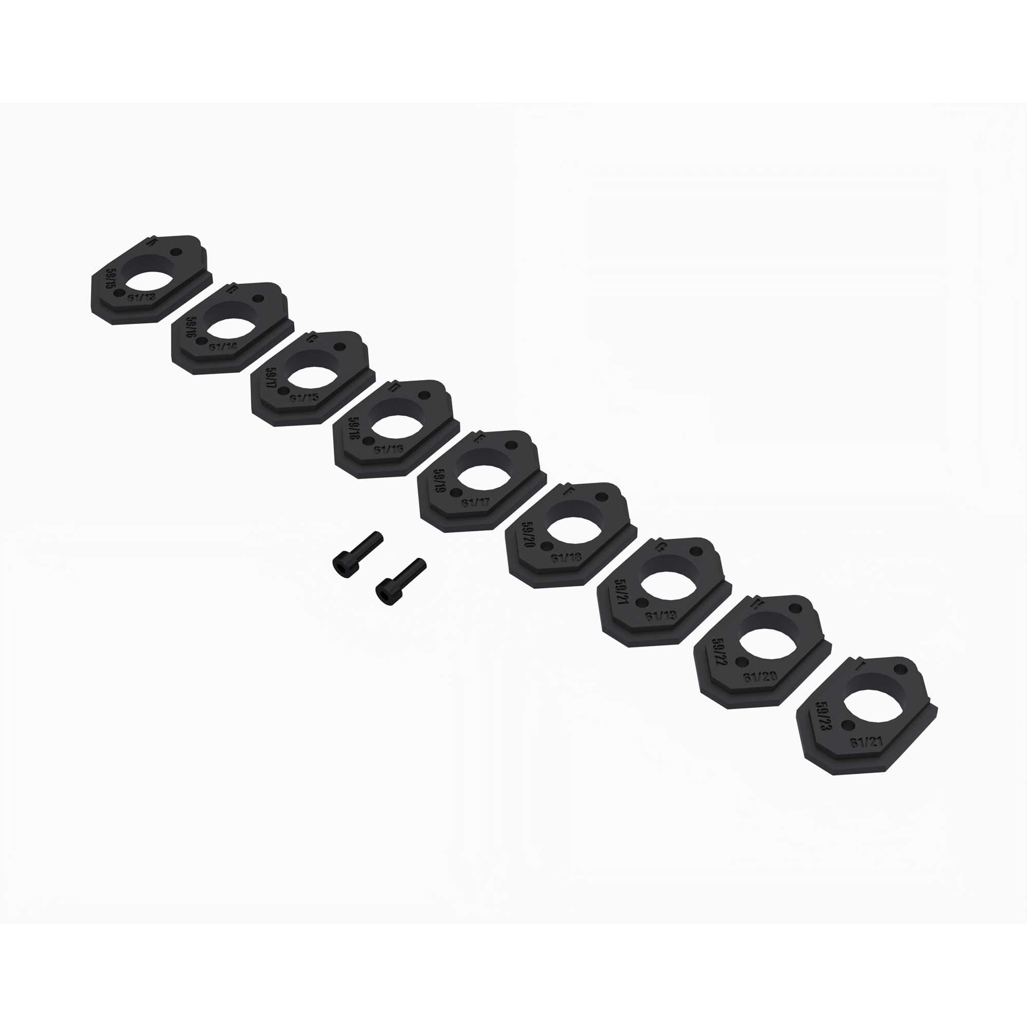 Arrma ARA-2598 Motor Plate Set (9): GROM