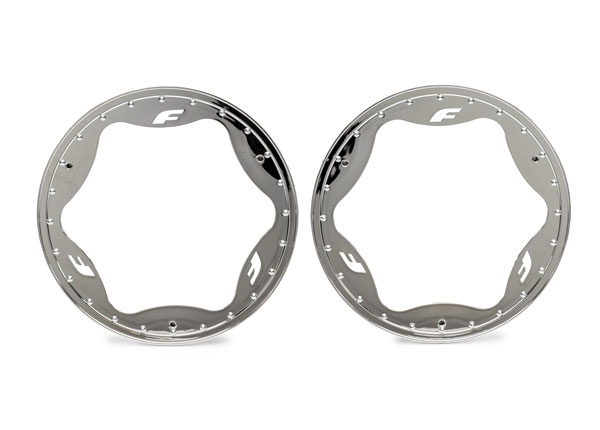 Traxxas 10948-CHRM Beadlock Ringar Krom Pro Scale Sand Car Race 4.3" Bak (2)