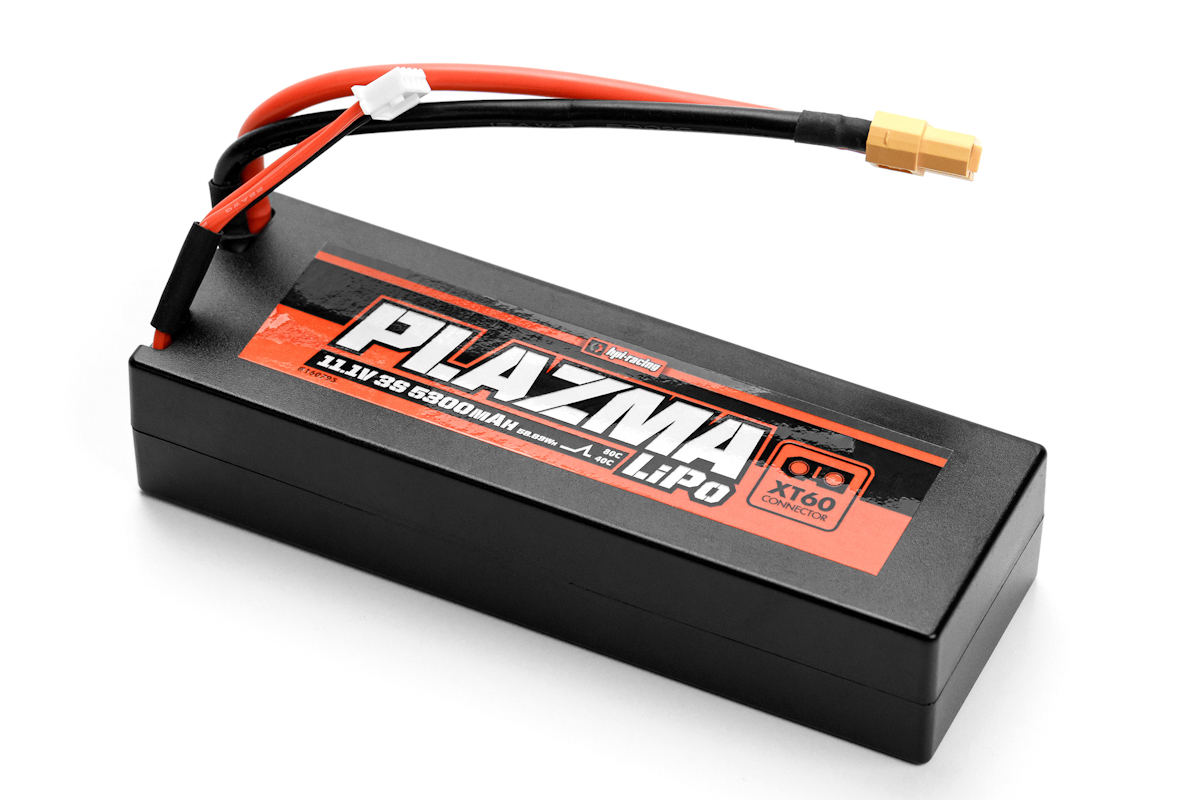 HPI HP160795 Plazma 11.1V 5300mAh 40C LiPo Pack 58.83Wh - XT60