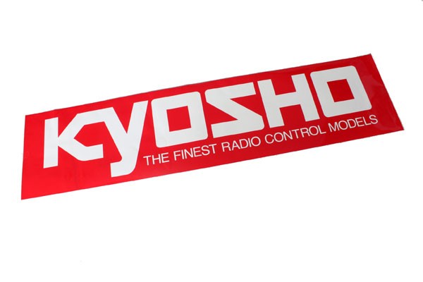 Kyosho 87002 Kyosho Square Logo Sticker (S) W106xH35