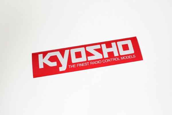 Kyosho 87003 Kyosho Square Sticker Logo M  W290xH72
