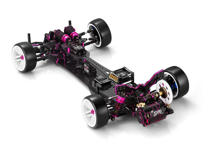 Hobbywing 30401135 Motor XeRun D10 10.5T Red Drift BL Sensored - 11