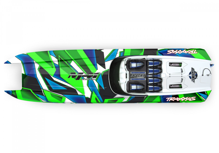 DCB M41 Catamaran BL TQi TSM - Without Batt/Charger Green - 5