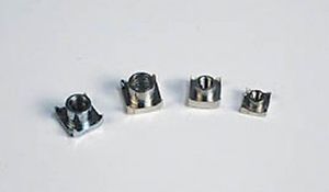 Square Blind Nut, M4 (Pack of 7)