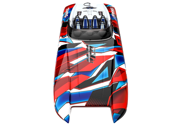 DCB M41 Catamaran BL TQi TSM - Without Batt/Charger Red - 6
