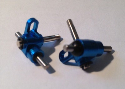 Alloy F/Knuckle arm wtih shaft set (3deg)