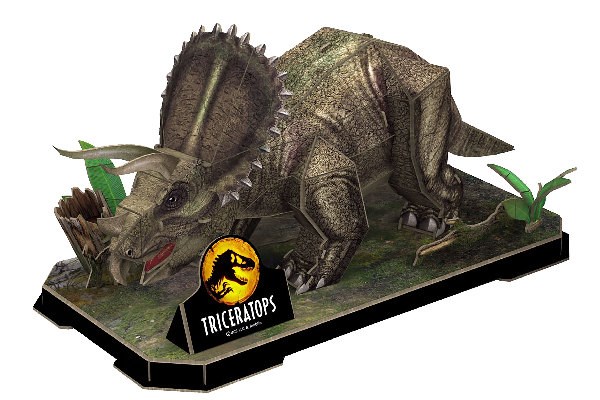 Revell 242 3D puzzle, Jurassic World Dominion, Triceratops
