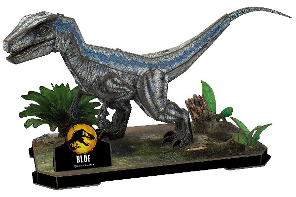 Revell 243 3D puzzle, Jurassic World Dominion,- Blue
