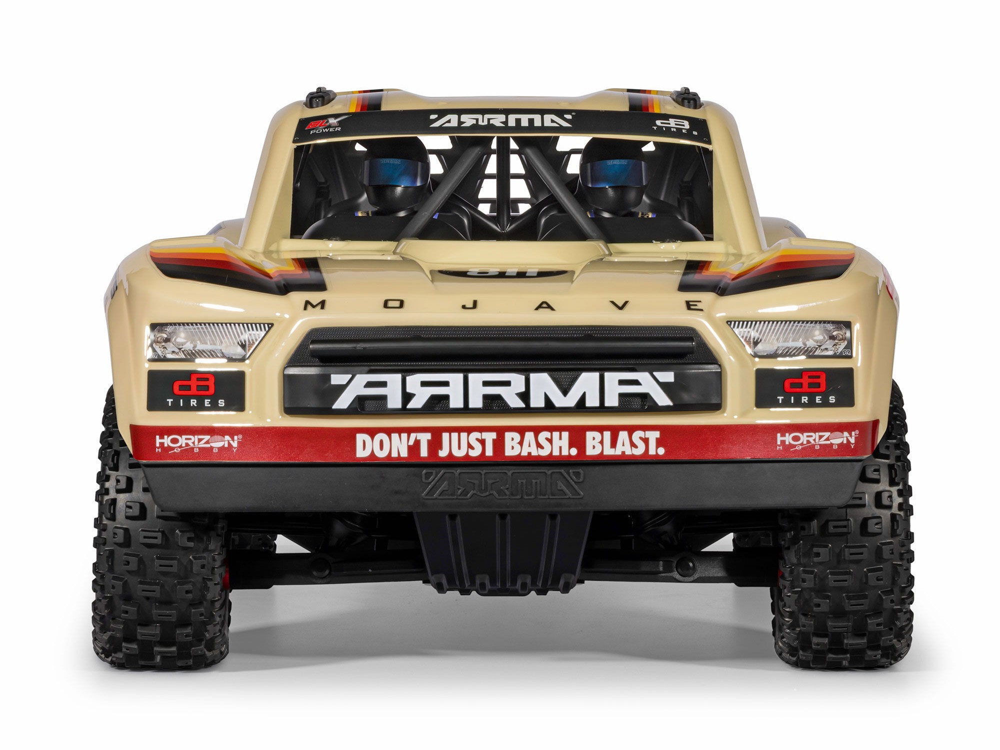 ARRMA 1/7 MOJAVE 6S 4X4 RTR Brushless Desert Truck, Beige - 6