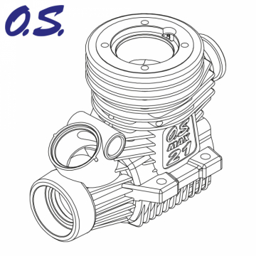 O.S.Engine 2A001000 Vevhus SPEED R2101#