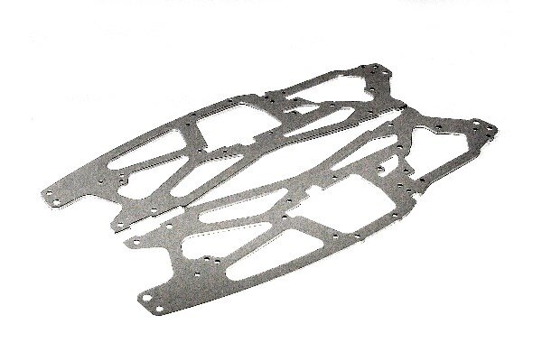 HPI HP73917 Main Chassis 2.5Mm (Silver/2Pcs)