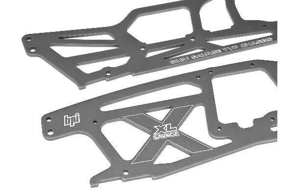 HPI HP73941 Main Chassis Set (Savage Xl/Gray)