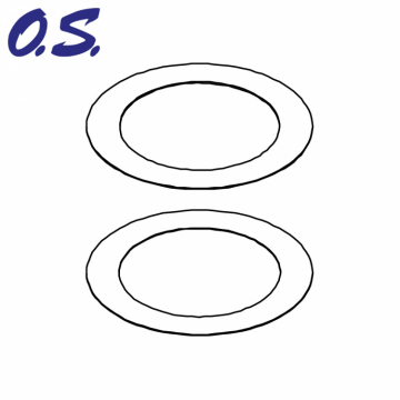 O.S.Engine 2A004160 Shims 0.1/0.15 R2101