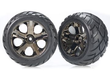 Tires & Wheels Anaconda/All-Star Black Chrome 2.8" Front (2)