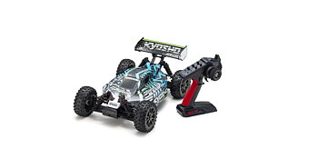 Kyosho 34118T2B Kyosho Inferno Neo VE 4.0 1:8 RC Brushless EP Readyset - T2 White