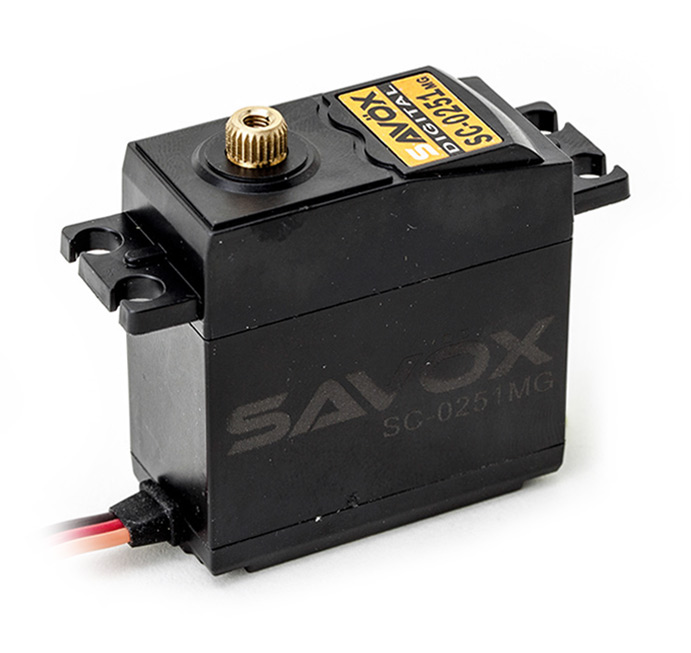 Savöx SC-0251MG Servo 16Kg 0,18s Metalldrev