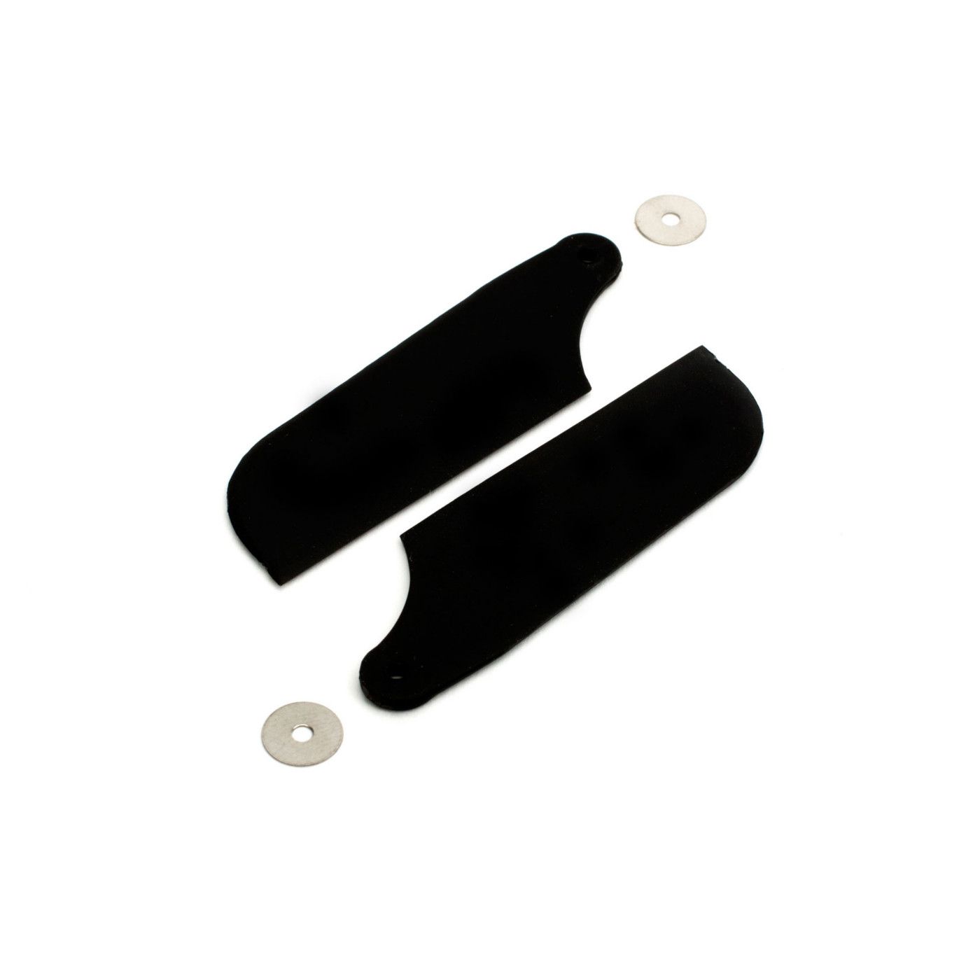 Blade Tail Rotor Blade Set: Black: B450 3D/X