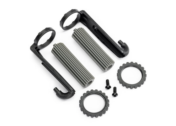 Traxxas 10966-GRAY Reservoirs Set Shock Front (2) Funco Sand Car