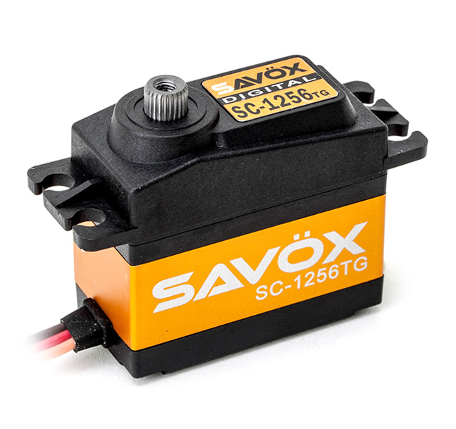 Savöx SC-1256TG Servo 20Kg 0,15s Alu Coreless Titandrev