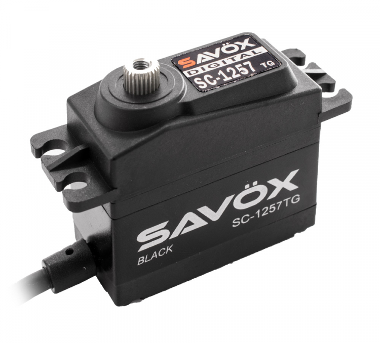 Savöx SC-1257TG Servo 10Kg 0,07s Coreless Black Edition