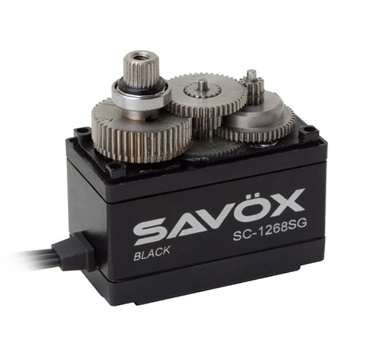Savöx SC-1268SG Servo 26Kg 0,11s HV Coreless Black Edition - 2
