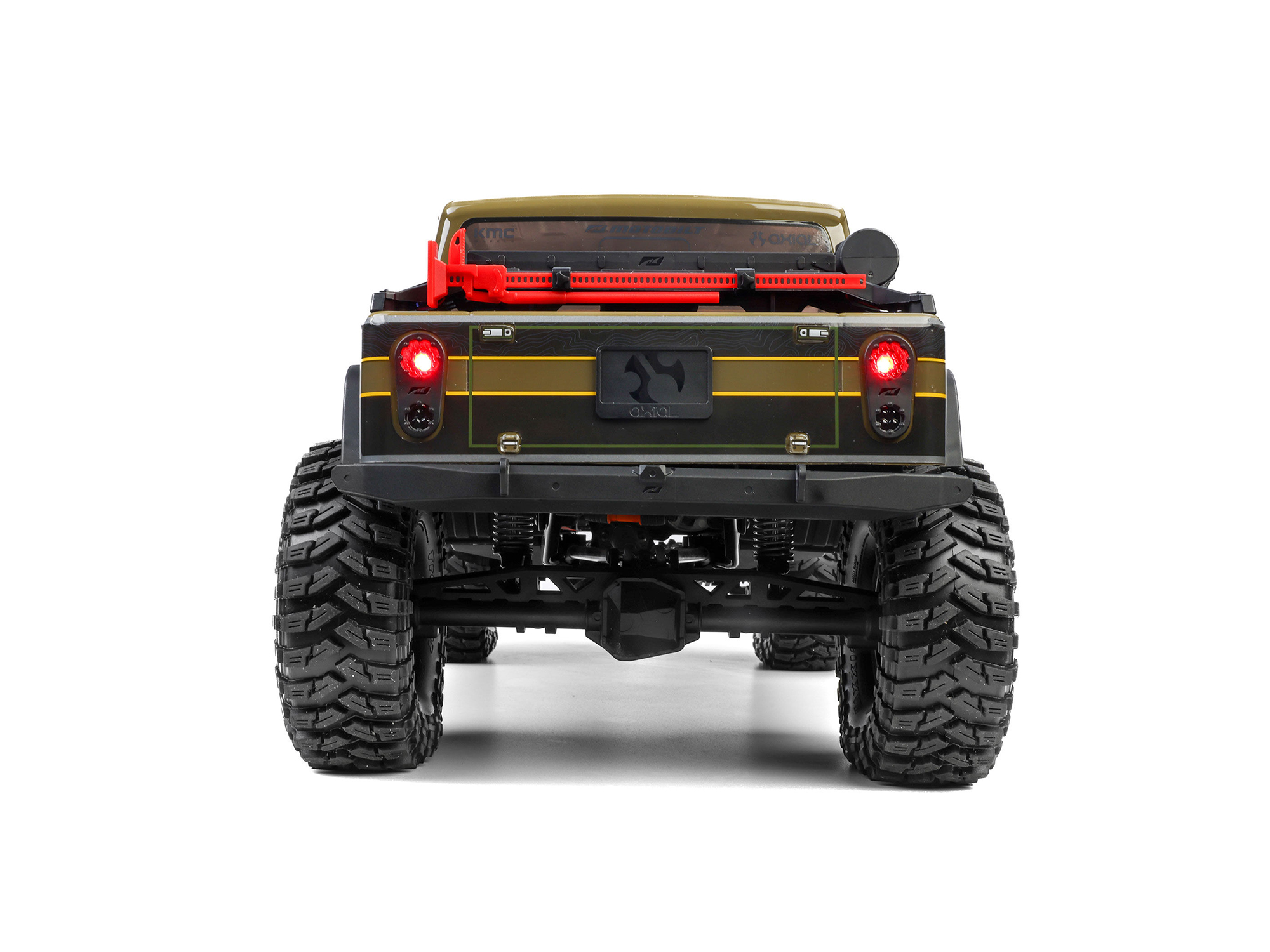Axial AXI-2443T1 1/10 SCX10 III Motobilt Waypoint Jeep JT Gladiator 4X4 RTR Brushed Rock Crawler, Grön - 17