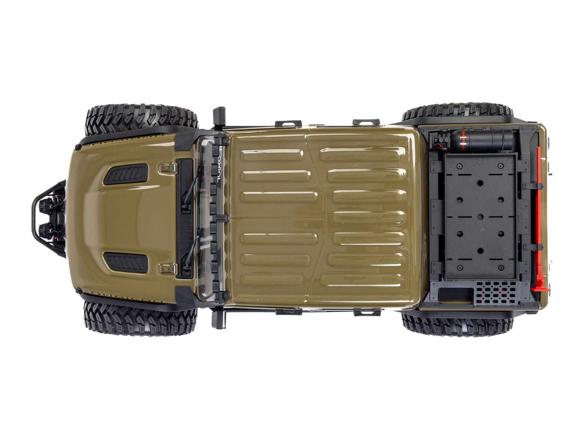 Axial AXI-2443T1 1/10 SCX10 III Motobilt Waypoint Jeep JT Gladiator 4X4 RTR Brushed Rock Crawler, Grön - 18